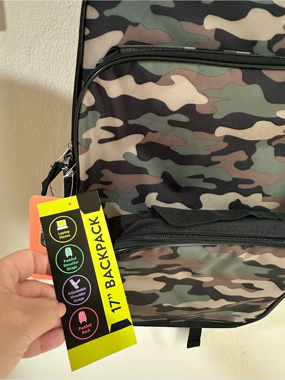 Wonder Nation 🎒 Camouflage Backpack 17